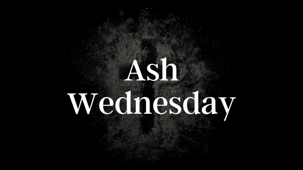 Ash Wednesday Service Image