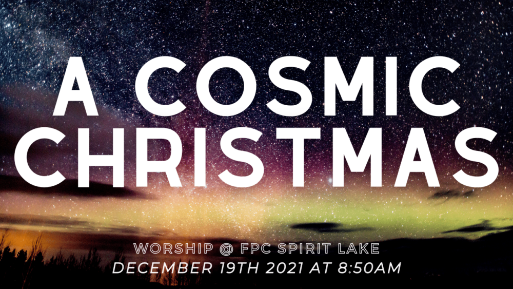 A Cosmic Christmas Image