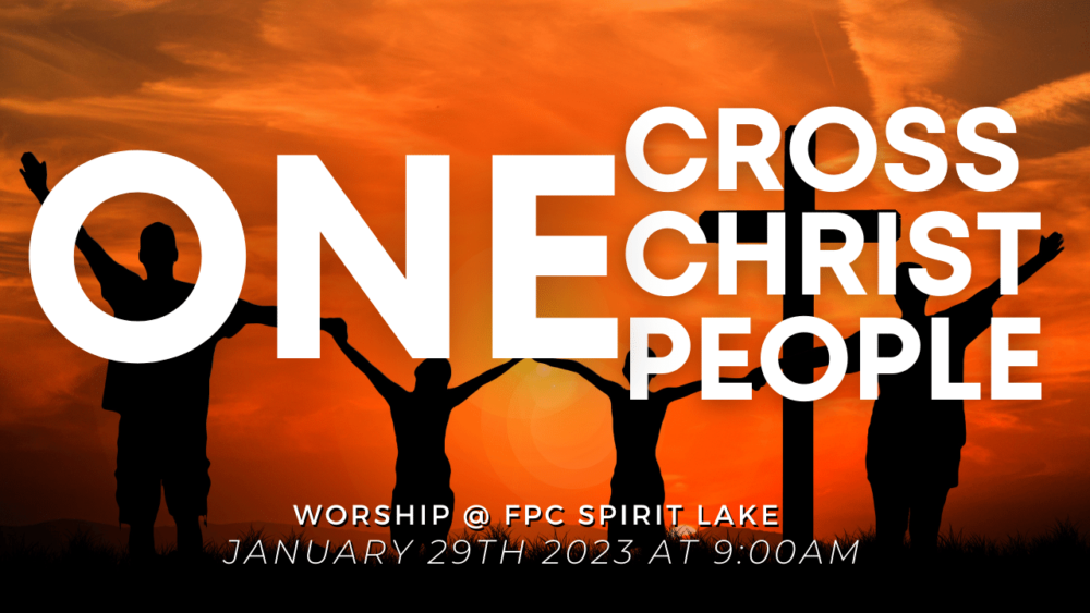 One Cross, One Christ, One People