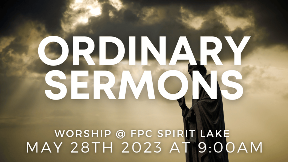 Ordinary Sermons