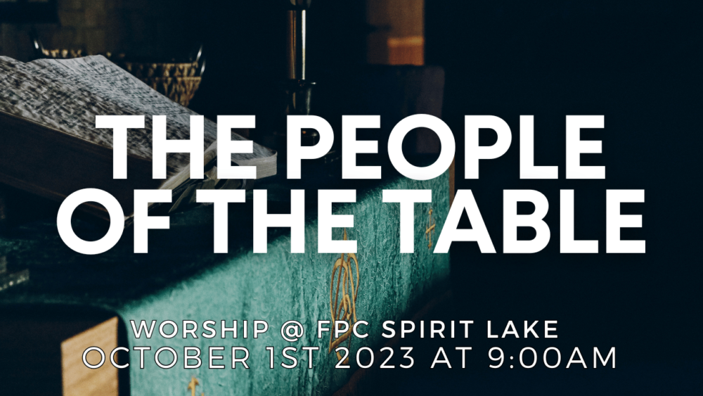 The People of the Table Image
