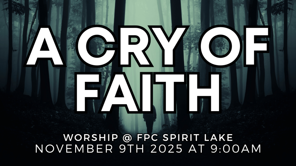 A Cry of Faith