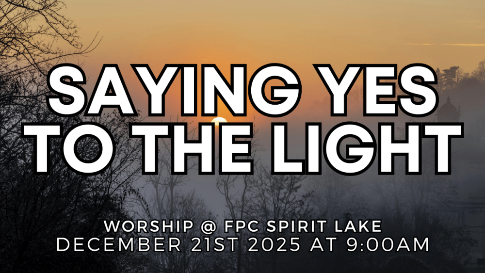 Saying Yes to the Light